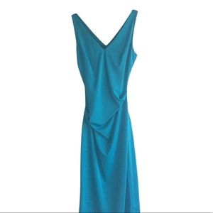 Nicole Miller Blue Turquoise Bodycon Dress